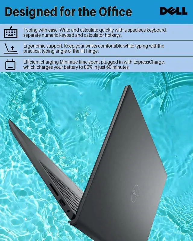 Alt view image 5 of 6 - Dell Inspiron 15 3530 15.6 FHD Touchscreen Laptop Computer, with Office 2024 Lifetime License, Intel 13th Gen Core i7-1355U Up to 5.0 GHz, Wi-Fi 6, Webcam, HDMI, Windows 11 Pro (16GB RAM |1TB SSD)