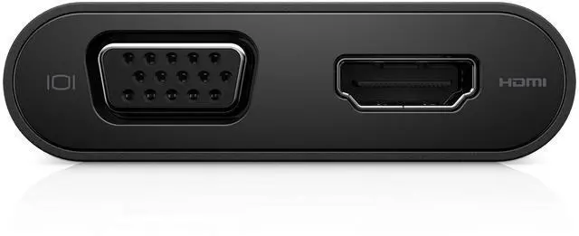 Alt view image 2 of 5 - Dell Adapter-USB-C to HDMI/VGA/Ethernet/USB 3.0 (DA200)