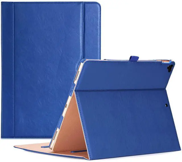 Main image of ProCase for iPad Pro 12.9 2017/2015 Case (1st & 2nd Generation), Stand Folio Case Cover for iPad Pro 12.9 Inch (Old Model 2017/2015), with Multiple Viewing Angles, Pencil Holder -Navy Blue