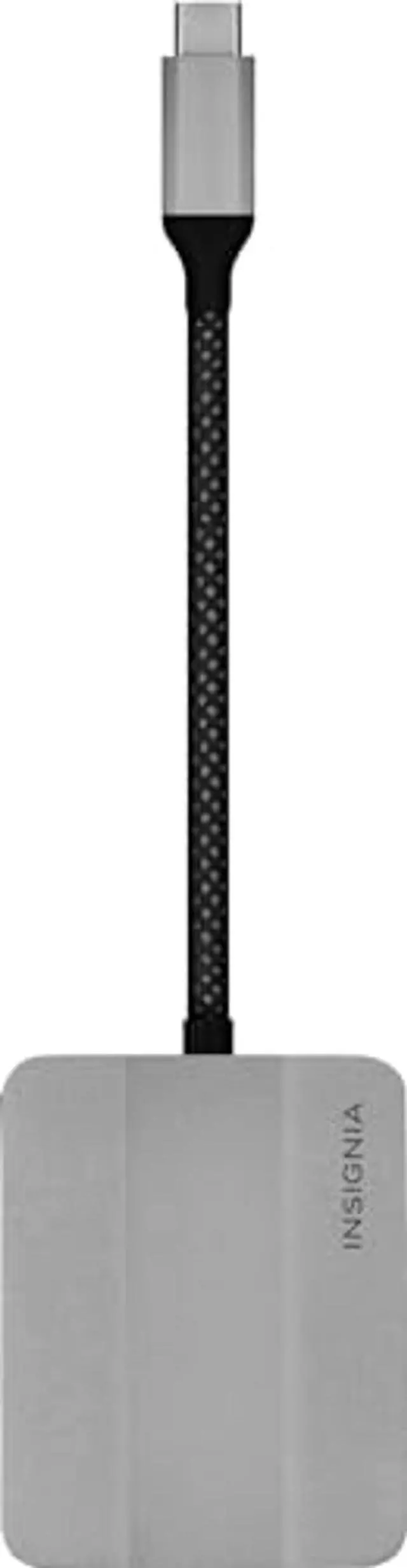 Alt view image 3 of 4 - INSIGNIA USB-C to Dual 4K HDMI Adapter