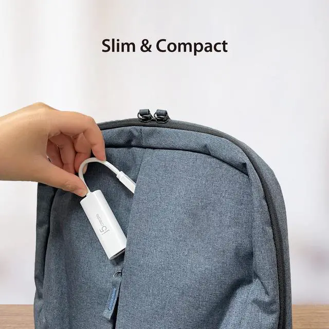 Alt view image 4 of 5 - j5create JUA254 USB 3.0 to HDMI(tm) External Video Adapter, White