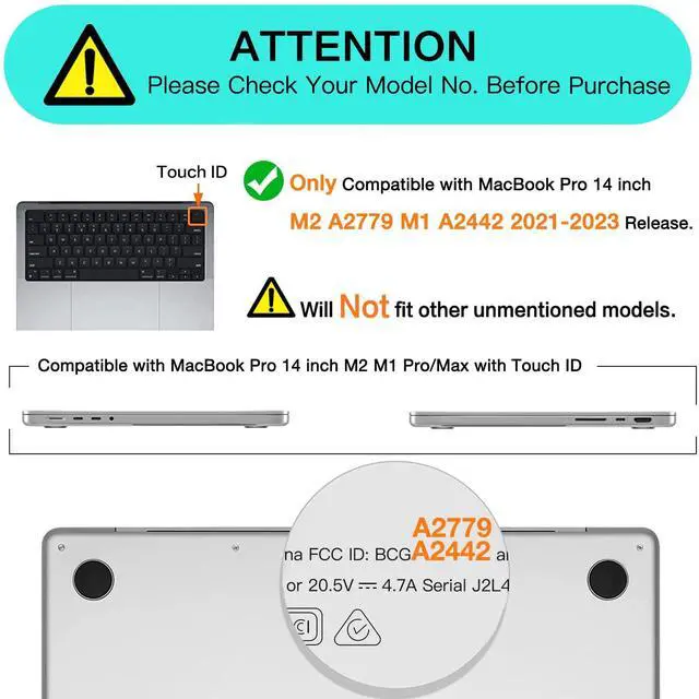 Alt view image 2 of 5 - MOSISO Compatible with MacBook Pro 14 inch Case 2023-2021 M2 A2779 A2442 M1, Plastic Hard Case&Polyester Vertical Sleeve Bag with Pocket&Keyboard Cover&Screen Protector&Storage Bag,Midnight Green&Gray