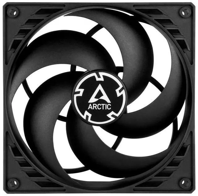 Alt view image 3 of 5 - ARCTIC P14 (5 Pack) - 140 mm Case Fan, Pressure-optimised, Quiet Motor, Computer, Fan Speed: 1700 RPM - Black