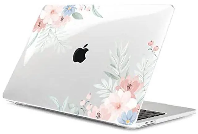 Alt view image 3 of 5 - Batianda Stylish Design Case for New MacBook Pro 13 Inch 2022 M2 Chip and Model A2338 M1 A2251 A2289 2021 2020 Release,3D Painted Hard Shell with Keyboard Cover & Screen Protector, Cute Flower