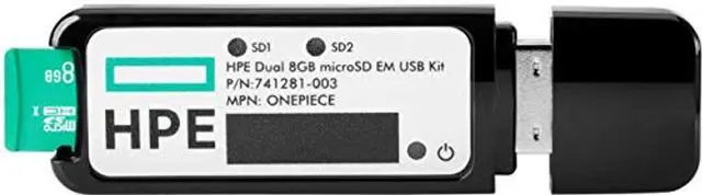 Main image of HPE 32GB MicroSD Raid 1 USB Boot Drive