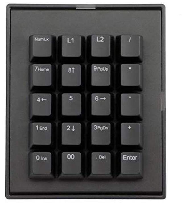 Main image of Max Keyboard Falcon-20 Programmable Macropad Mechanical Keyboard, Backlit Multicolor LED, Cherry MX RGB Switch (Cherry MX RGB Brown)