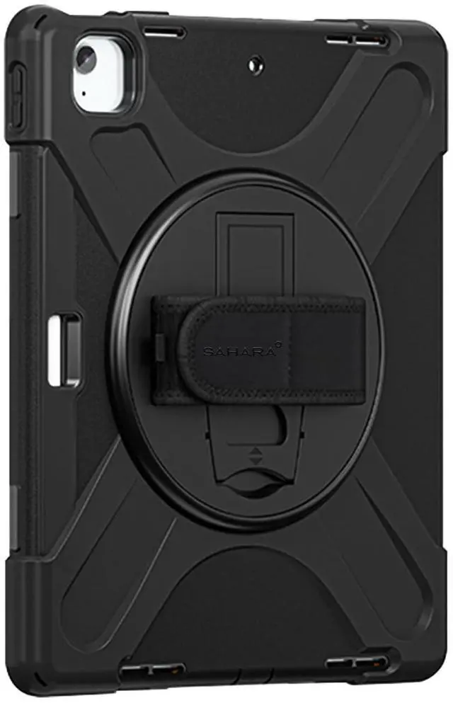 Main image of Sahara - Raider-X Series Heavy-Duty Case for iPad Air 13" (M2 2024/M3 2025), Scorpion Black, (TB00416)