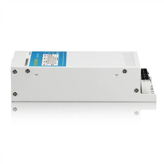 Alt view image 5 of 5 - T.F.SKYWINDINTL Flex ATX Power Supply 600W Dual CPU Connector Modular PSU Full Voltage 110/220V Ultra-Quiet 20+4Pin for Desktop PC Server POS AIO System White