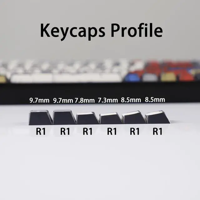Alt view image 3 of 5 - YMDK Retro Manga Theme Keycaps Anime Comic Full Set 141 Keys Creative Interesting Homemade Custom Keycap PBT Dye Sub Cherry Profile Key Caps for MX Mechanical Keyboard