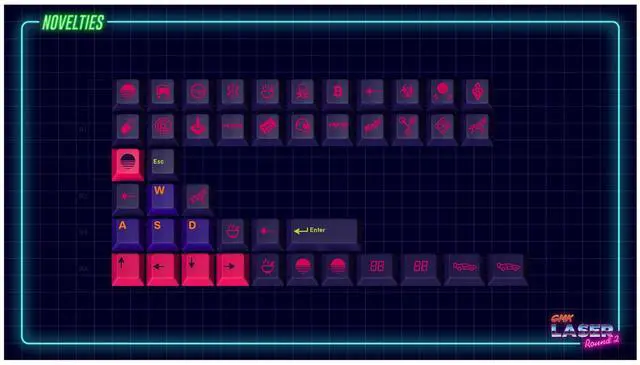 Alt view image 2 of 5 - DROP + MiTo GMK Laser Custom Mechanical Keyboard Novelty Keycap Set - 44-Keys, Doubleshot ABS, Cherry Profile (Novelties)