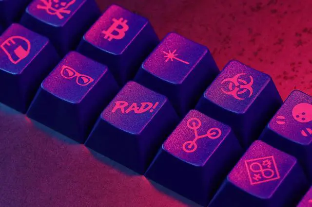 Alt view image 3 of 5 - DROP + MiTo GMK Laser Custom Mechanical Keyboard Novelty Keycap Set - 44-Keys, Doubleshot ABS, Cherry Profile (Novelties)