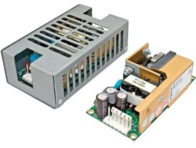 Main image of XP POWER ECM60UT33 Power Supply; AC-DC; 60W Open-Frame, 5V@8A +15V@2.5A -15V@.5A, 90-264VAC Input