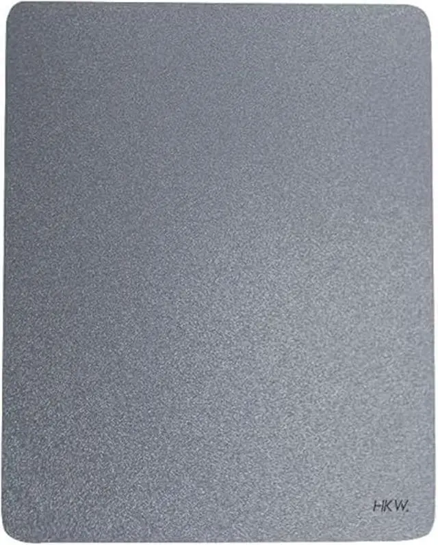 Main image of HKW Glass Gaming Mouse Pad for FPS & Esports (250x200x4mm) - Ultra Smooth, Hard Surface, Fast & Precision Tracking, Non-Slip Base, Durable & Scratch Resistant (Gray)