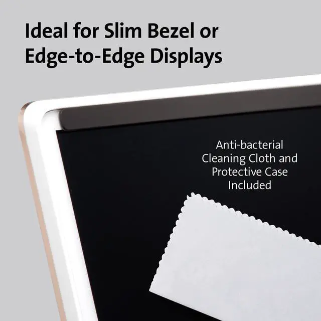 Alt view image 4 of 5 - Kensington MagPro(tm) Magnetic Laptop Privacy Screen 14 inch, Removable 16:9 Laptop Privacy Filter, Anti-Glare, Blue Ray Reduction, Compatible with HP/Dell/Acer/Asus/Samsung/Lenovo (K58352WW)