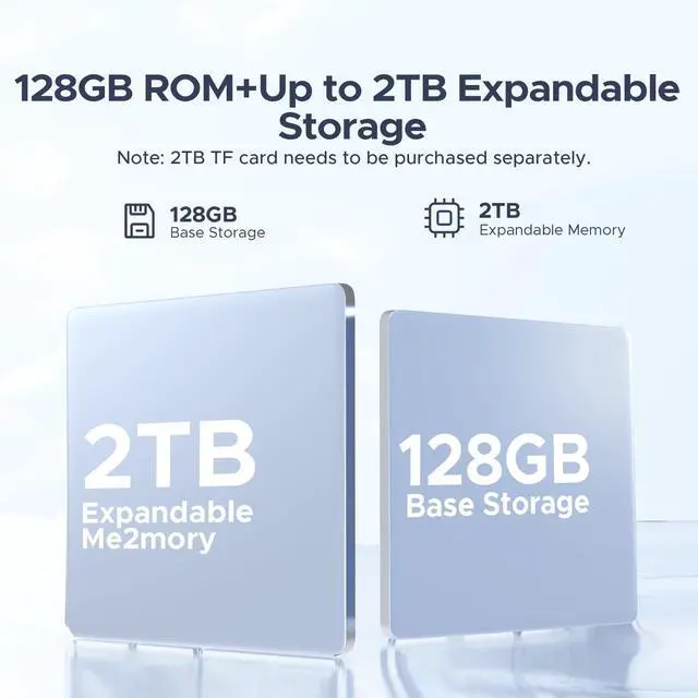 Alt view image 5 of 5 - DOOGEE U10(2025) 10 inch Tablet with Keyboard, Android 15 Tablet 16GB+128GB/2TB Expand, 2.0GHz Quad Core Gaming Tablets,5060mAh,1280x800 IPS HD Touchscreen,WiFi 6,Dual Camera,BT5.0,Widevine L1,Blue