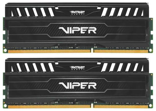 Main image of Patriot Viper 3 DDR3 RAM 16GB (2X8GB) 1600MHz CL10 1.5v UDIMM Desktop Gaming Memory Kit Compatible with XMP - PV316G160C0K