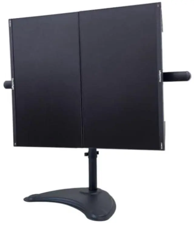 Alt view image 2 of 4 - KS Doublesight Displays 2 Full HD 24" Monitors (1920 x 1080), 75Hz, Dual Monitor Stand Combo