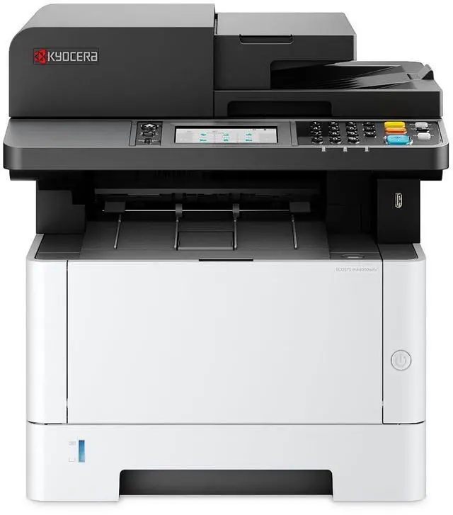 Main image of KYOCERA ECOSYS MA4000wifx Monochrome All-in-One Wireless Laser Printer (Print/Copy/Scan/Fax) up to 42ppm, Dual Scan Document Processor and Free OCR, Cloud & Mobile Utilities