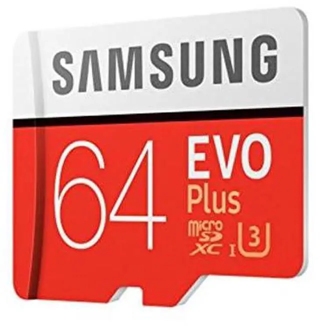 Alt view image 2 of 5 - Samsung Evo Plus MicroSDXC 64 GB Memory Card with Adapter (MB-MC64 GA/CA) [CA version]