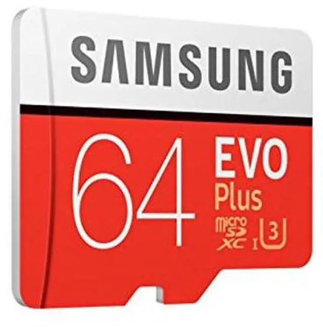 Alt view image 3 of 5 - Samsung Evo Plus MicroSDXC 64 GB Memory Card with Adapter (MB-MC64 GA/CA) [CA version]