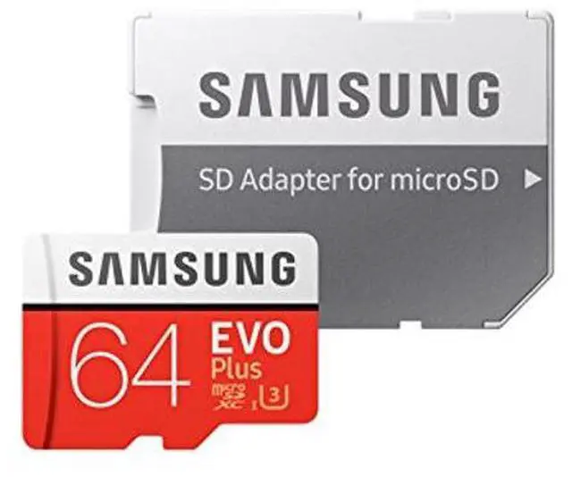 Alt view image 4 of 5 - Samsung Evo Plus MicroSDXC 64 GB Memory Card with Adapter (MB-MC64 GA/CA) [CA version]