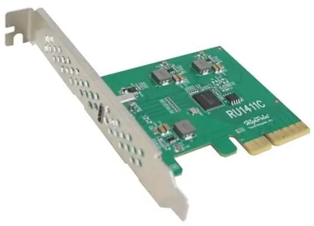 Alt view image 5 of 5 - HighPoint Technologies RocketU 1411C PCIe 3.0 x4 USB 3.2 20Gb/s Host Controller