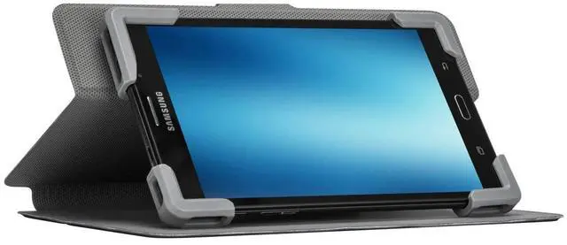 Alt view image 4 of 4 - Safe Fit Universal 7" to 8.5" 360deg Rotating Tablet Case (Black)