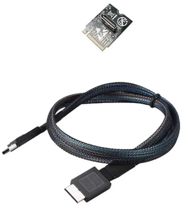 Alt view image 2 of 4 - GPD Official OCuLink Cable SFF-8611 & M.2 to 8612 Adapter Card - High-Speed, Compact Design, PCIe G1 eGPU Docking Station Compatible. Compatible Win 4, MinisForum UM780, Win MAX 2