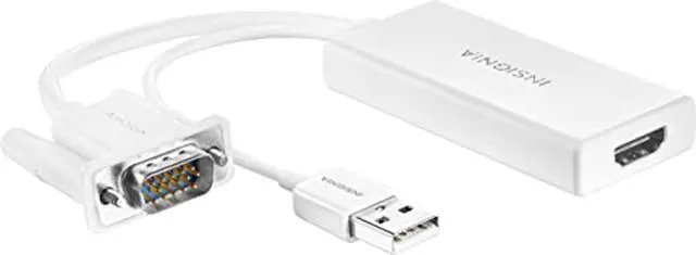 Alt view image 3 of 5 - INSIGNIA VGA to HDMI Adapter - Model: NS-PCAVH