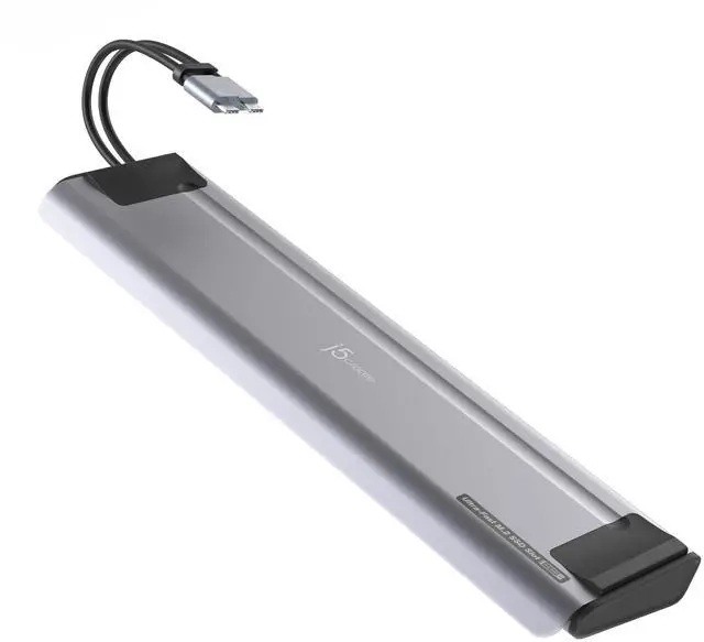 Main image of j5create USB-C Dual 4K Display Docking Station with an M.2 SSD Slot (JCD551)