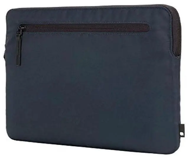 Main image of Incase Compact Laptop Sleeve with Flight Nylon MacBook/Laptop/iPad/Tablet Sleeve, and Cover, Lightweight, Weather Resistant, with Slip Pocket for Accessories (Navy, 13-Inch)