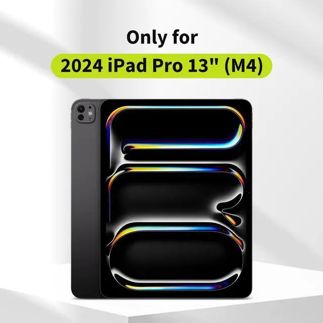 Alt view image 2 of 4 - SWITCHEASY CoverBuddy Lite for 2024 iPad Pro 13" - iPad Pro Case Compatible with Magic Keyboard for iPad Pro 13" (M4), for Those Who Don't Have Stylus Pencil - Black (1.2)