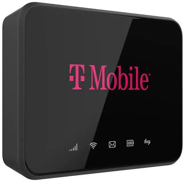 Alt view image 4 of 5 - T-Mobile TMOHS1 | 4G LTE | Portable WiFi Hotspot Device | Connect up to 10 Devices | 3000mAh Battery