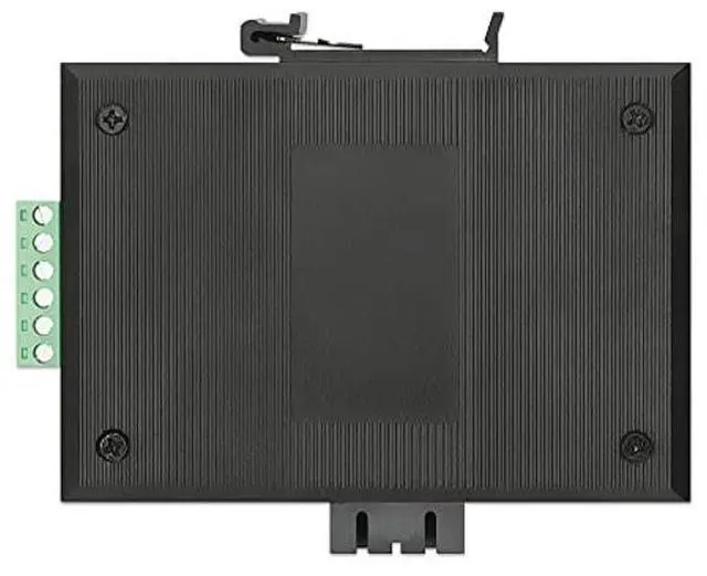 Alt view image 3 of 5 - Intellinet Industrial Gigabit Media Converter & PoE+ Injector-Up to 30W for 1 PD, Handles Extreme Temps, IP40 Metal Housing, DIN-Rail Mountable, 10/100/1000Base-TX RJ45 to SFP-3 Yr Mfg Warranty-508988