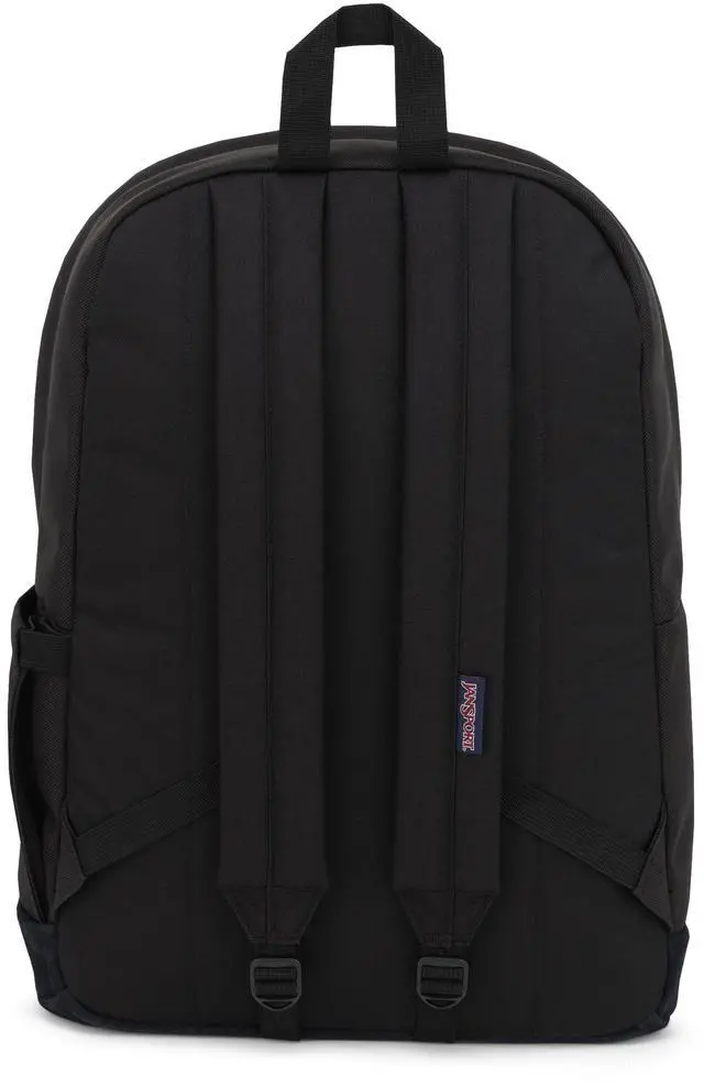 Alt view image 3 of 5 - JanSport Right Pack Backpack - Durable Daypack with Padded 15" Laptop Sleeve, Spacious Main Compartment & Integrated Water Bottle Pocket - Monochrome Black
