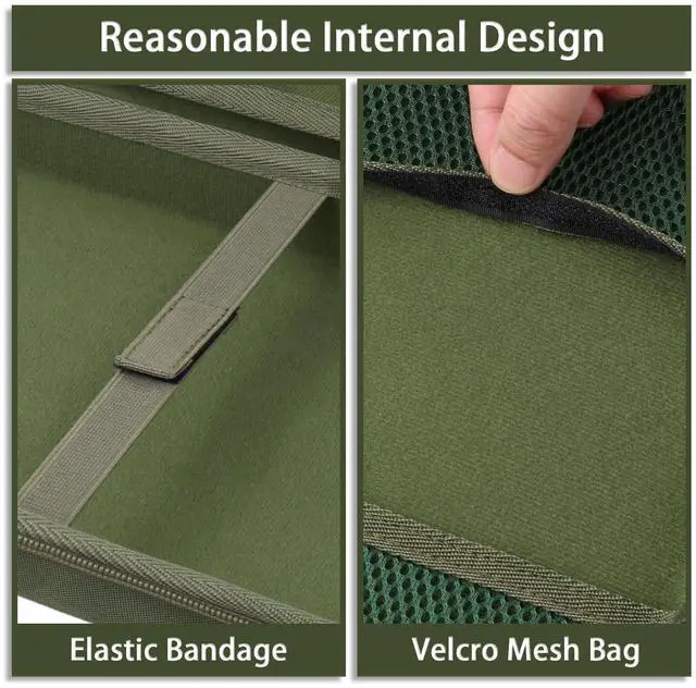 Alt view image 3 of 5 - co2CREA Hard Travel Case Compatible with 8BitDo Retro Mechanical Keyboard 87 Keys Dual Super Programmable Buttons (Green Case)