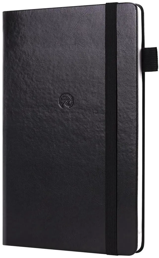 Main image of Yuan Smart Notebook, Smart Writing System, Smart notebook with hard cover, Smart writing system, lined pages and elastic closure, 13 x 21cm, Black