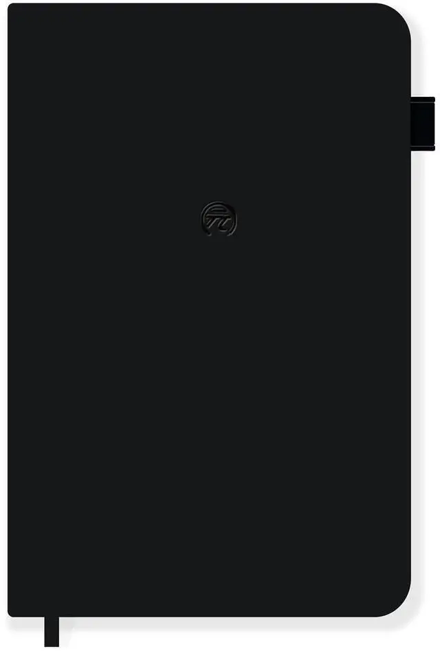 Alt view image 3 of 4 - Yuan Smart Notebook, Smart Writing System, Smart notebook with hard cover, Smart writing system, lined pages and elastic closure, 13 x 21cm, Black
