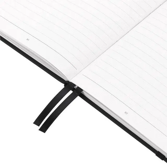 Alt view image 4 of 4 - Yuan Smart Notebook, Smart Writing System, Smart notebook with hard cover, Smart writing system, lined pages and elastic closure, 13 x 21cm, Black