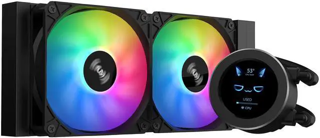 Alt view image 3 of 5 - SAMA NEVIEW 4503 Case & SM240 AIO Cooler Bundle