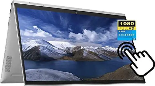 Main image of HP Envy x360 2-in-1 15.6" FHD Touchscreen Laptop, Intel Core i5-1135G7, 16GB RAM 512GB SSD, Wi-Fi, Bluetooth, HDMI, Webcam, Backlit Keyboard, Fingerprint Reader, Windows 11 Home, Natural Silver