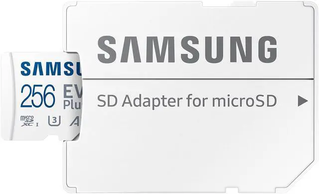 Alt view image 2 of 5 - SAMSUNG EVO Plus w/SD Adaptor 256GB Micro SDXC, Up-to 130MB/s, Expanded Storage for Gaming Devices, Android Tablets and Smart Phones, Memory Card, MB-MC256KA/AM, 2021