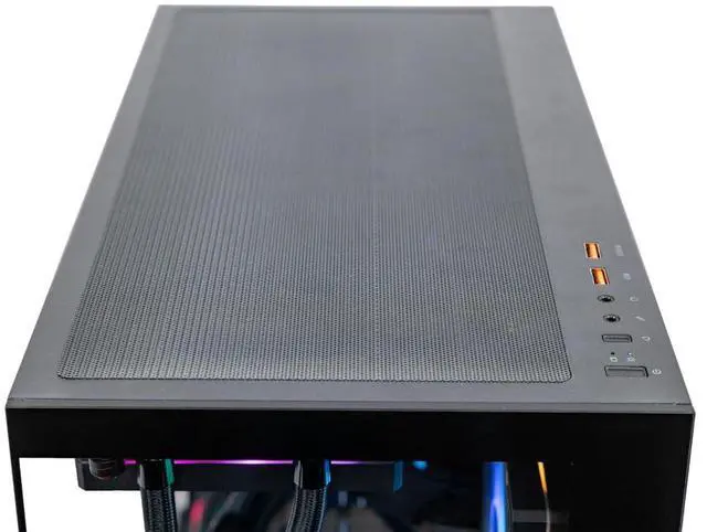 Alt view image 4 of 5 - SEGOTEP Endura Pro+ - Full View Dual Tempered Glass - Detachable Panels - ATX Gaming Mid Tower Computer Case- 360mm Radiator Support- Black Color-3 Fans Include