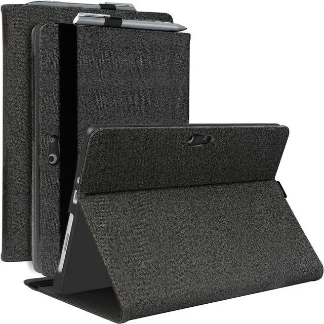 Main image of Happy Balls Surface Go 4 Case 10" Stand Cover Case for Microsoft Surface Go 4/3/2/1 10.5", Folio Stand Protective Case Multiple Angle Viewing with Stylus Holder