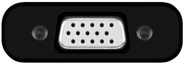 Alt view image 5 of 5 - Belkin HDMI to VGA Adapter Kit, Compatible with Apple TV 4thGen and Other Generations,  Fire TV, Google Chromecast, Chromebooks, Intel Compute Stick and Other HDMI devices (B2B137-BLK)