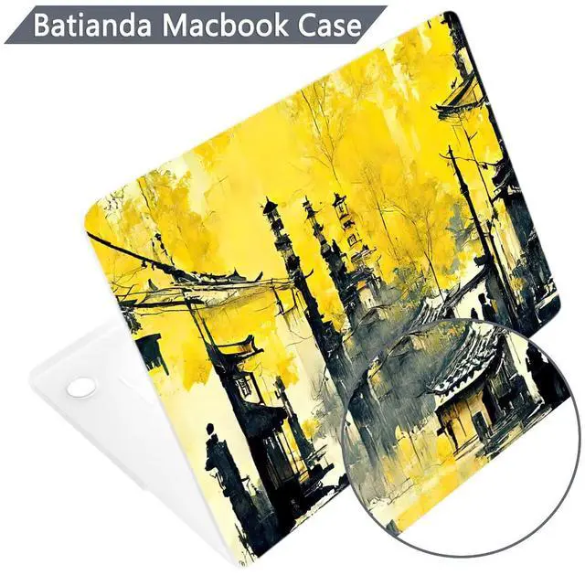 Alt view image 5 of 5 - Batianda Case for New MacBook Pro 16 inch 2024 M4 2023 2021 Release Model A3403/A2991 with M3 M2 M1 Pro/Max Chip,3D Designed Hard Shell with Keyboard Cover & Screen Protector, Autumn Ink Painting