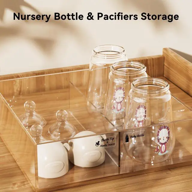 Alt view image 2 of 5 - NIIMBOT Bundle Clear Label Maker with 2 Roll Label Tapes, D110 Mini Portable Bluetooth Thermal Printer, Sticker Maker with Multiple Templates for Nursery School Baby Bottle Clothes Toy Books Storage