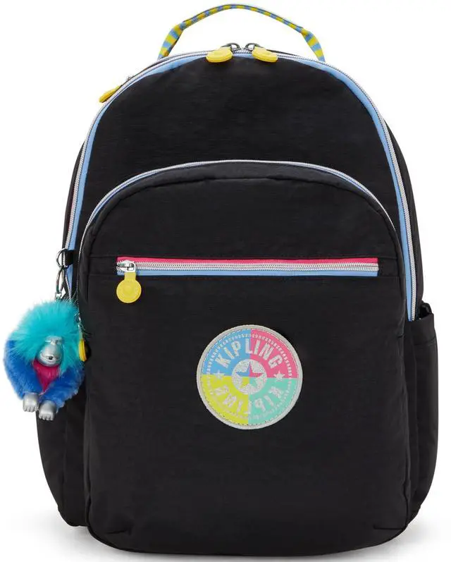 Main image of Kipling Women's Seoul Fc 15" Laptop Backpack, Durable, Roomy with Padded Shoulder Straps, Built-In Protective Sleeve