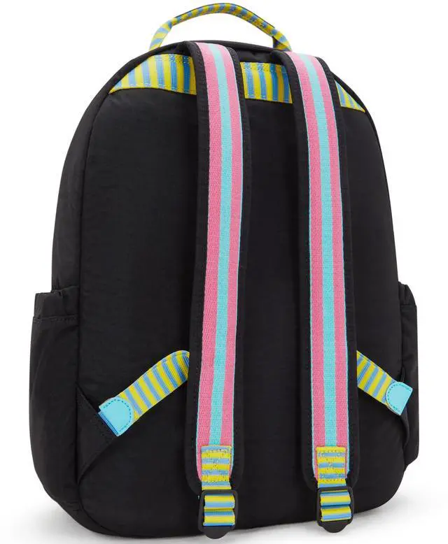 Alt view image 2 of 5 - Kipling Women's Seoul Fc 15" Laptop Backpack, Durable, Roomy with Padded Shoulder Straps, Built-In Protective Sleeve