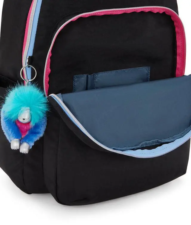 Alt view image 5 of 5 - Kipling Women's Seoul Fc 15" Laptop Backpack, Durable, Roomy with Padded Shoulder Straps, Built-In Protective Sleeve